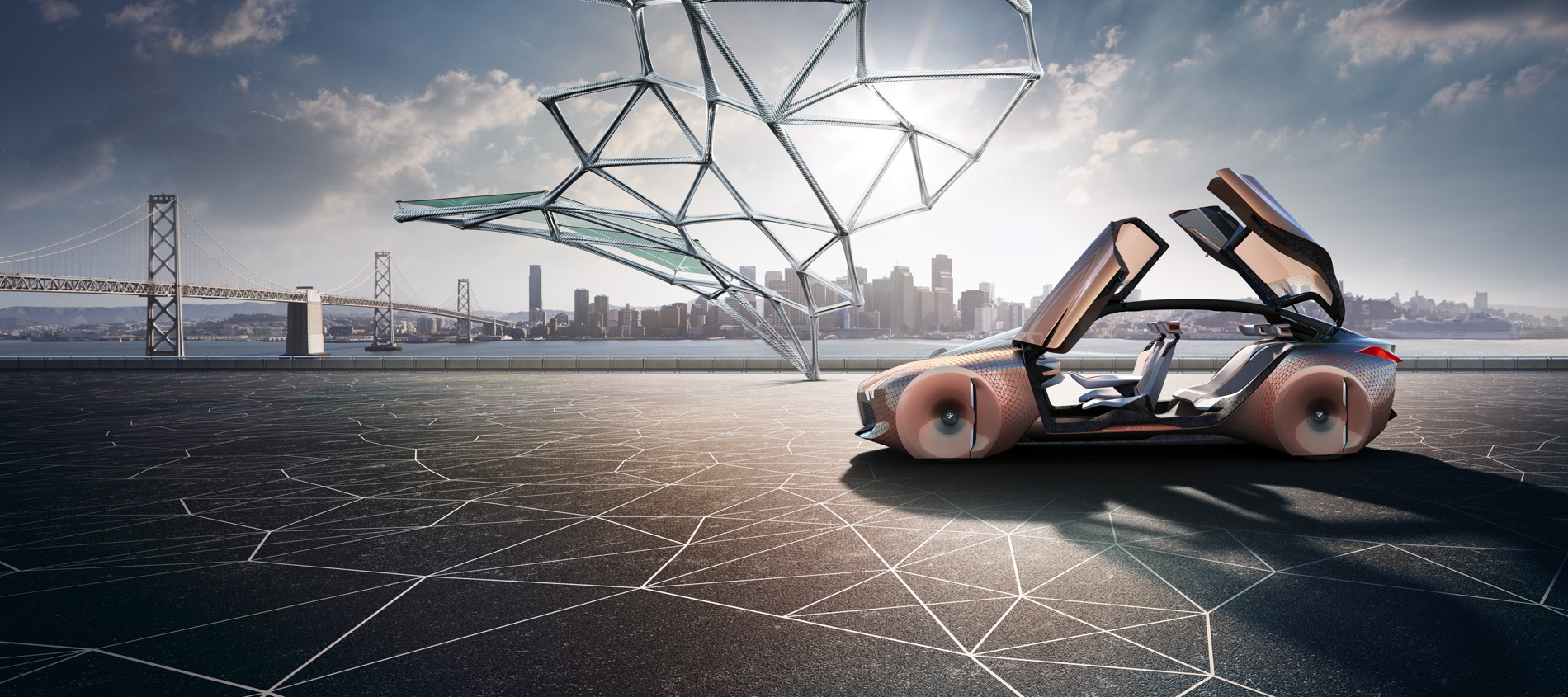 The ideas behind the BMW VISION NEXT 100 f1